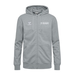 hmlGO 2.0 ZIP HOODIE GREY...